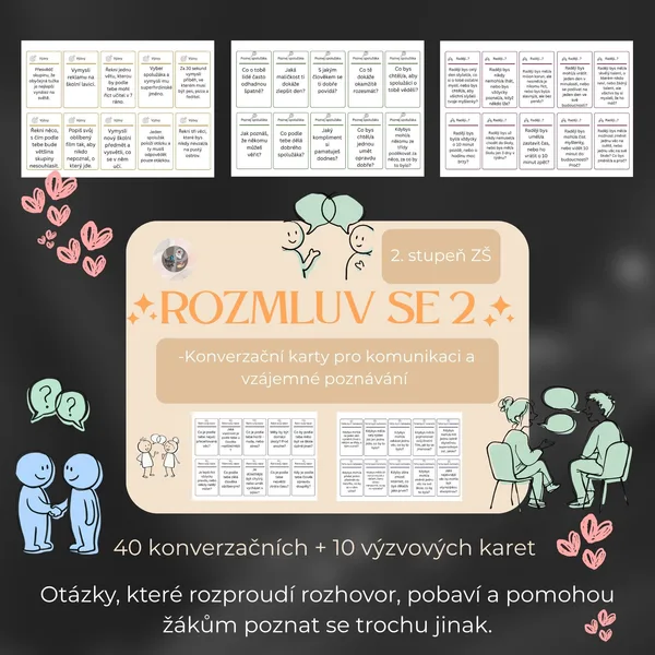 ROZMLUV SE 2 - Konverzační karty pro komunikaci a vzájemné poznávání