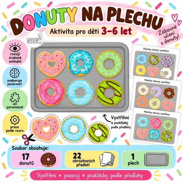 Donuty na plechu