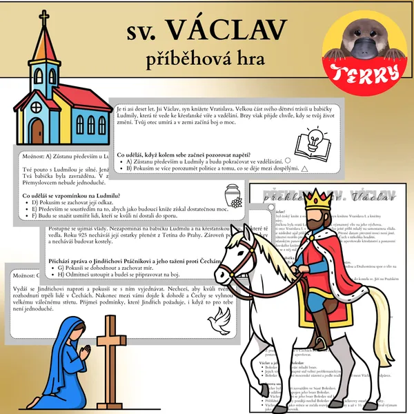 sv. Václav - příběhová hra