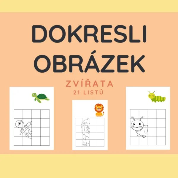Dokresli obrázek- zvířata
