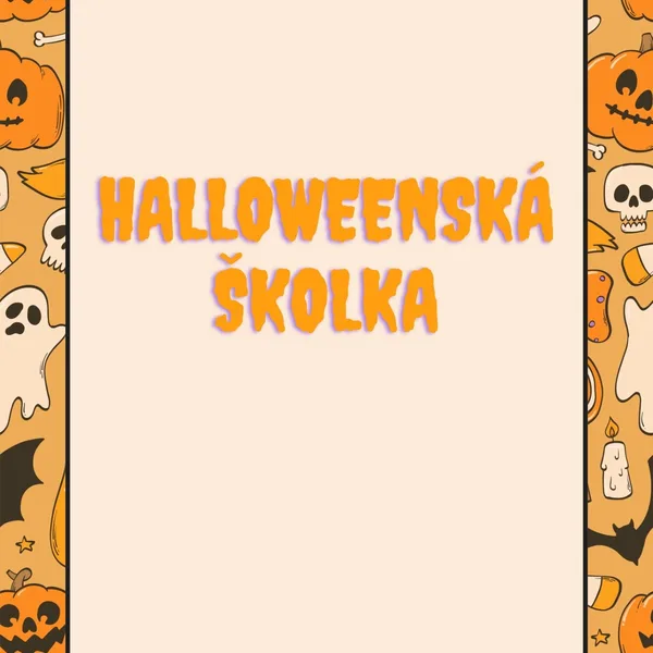 Halloweenská školka