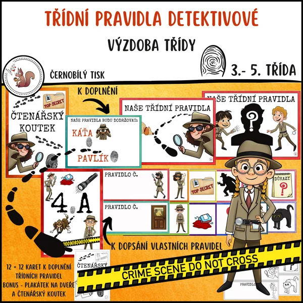 Třídní pravidla detektivové