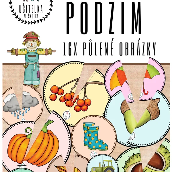 PODZIM - PŮLENÉ OBRÁZKY