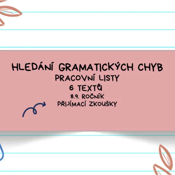 Hledání gramatických chyb