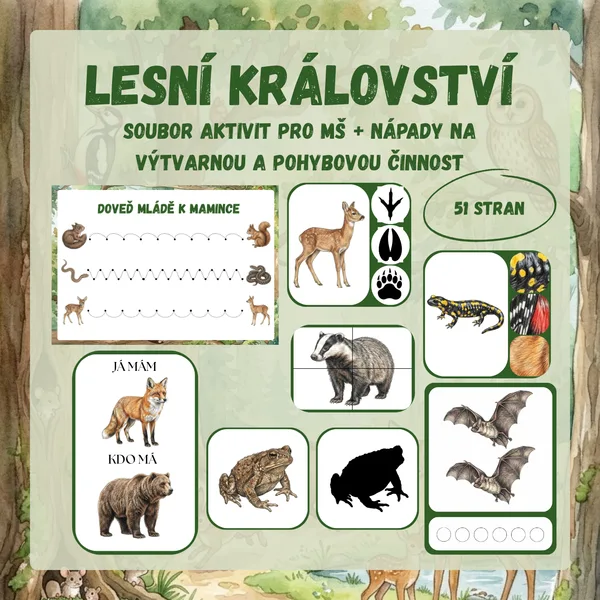Lesní království – soubor aktivit