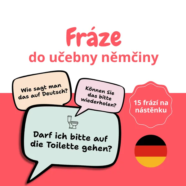 15 frází do učebny němčiny
