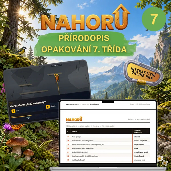 Přírodopis - opakování 7. ročníku