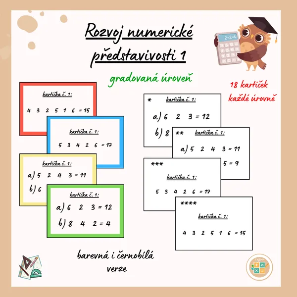 Rozvoj numerické představivosti 1