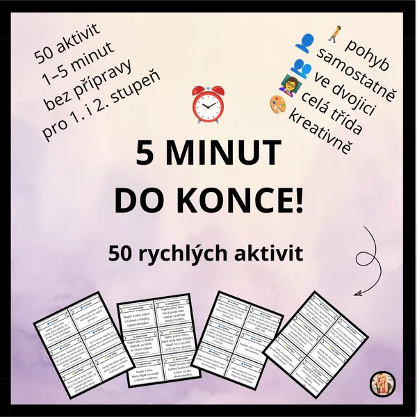 ⏰ 5 MINUT DO KONCE! - 50 rychlých aktivit