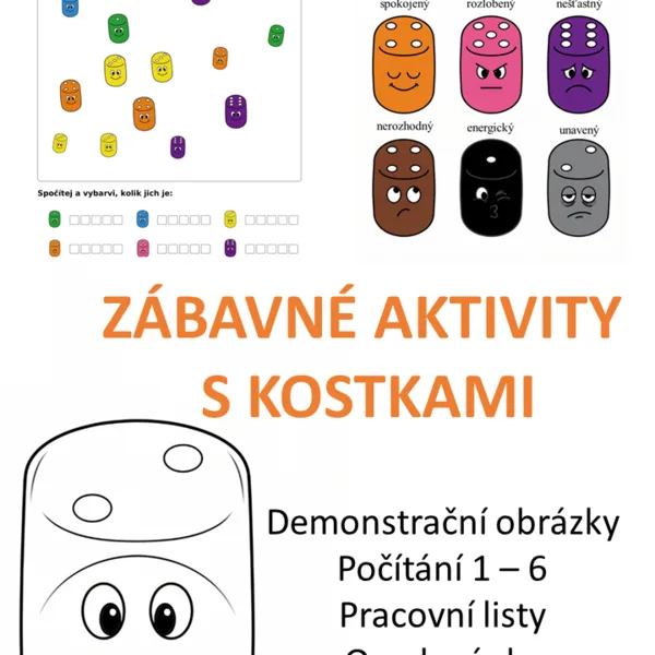Zábavné aktivity s kostkami