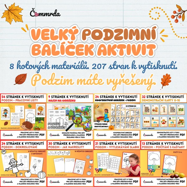 Velký podzimní balíček aktivit