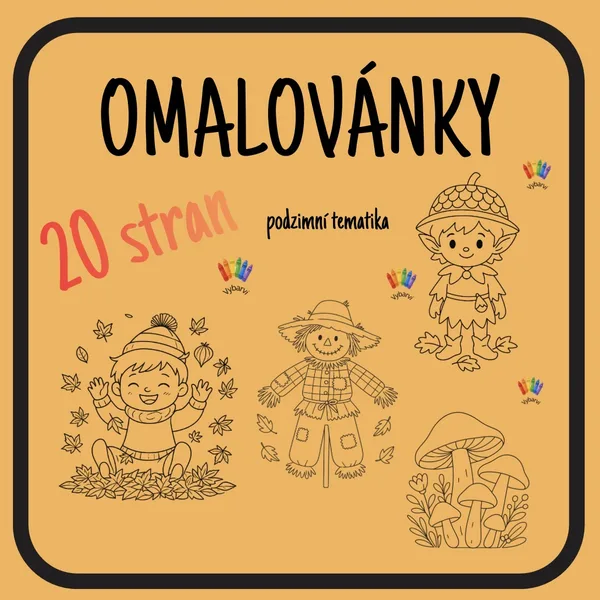 OMALOVÁNKY - podzimní tematika
