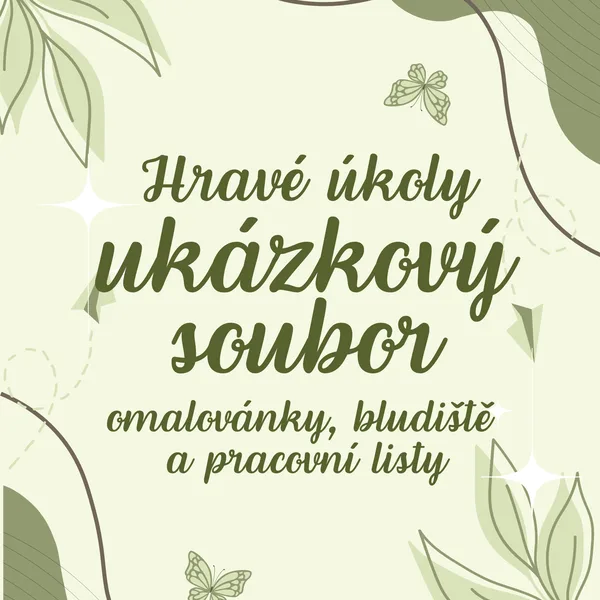 Hravé úkoly – ukázkový soubor