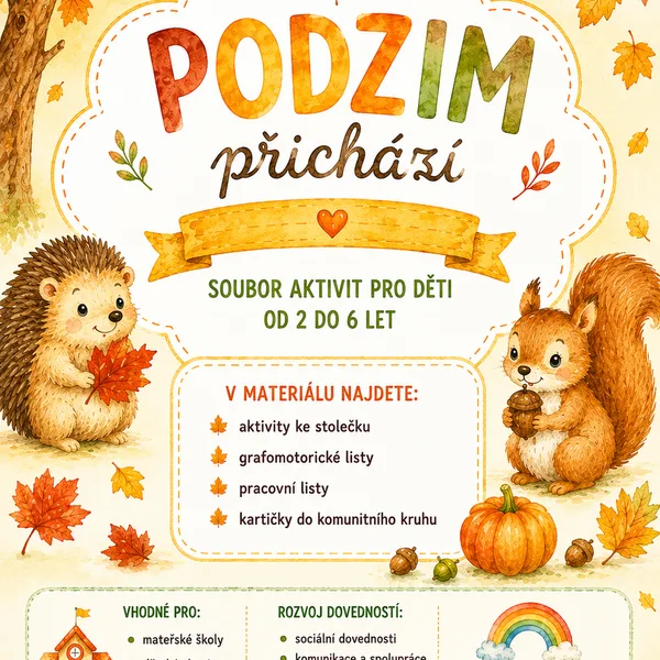 🍂 PODZIM PŘICHÁZÍ 🍂