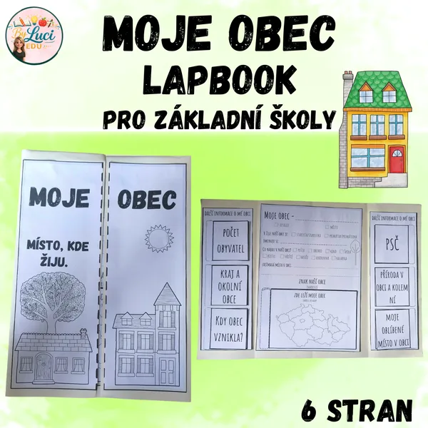 Moje obec - lapbook pro základní školu