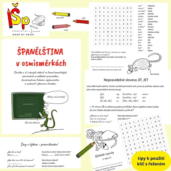 Španělština v osmisměrkách