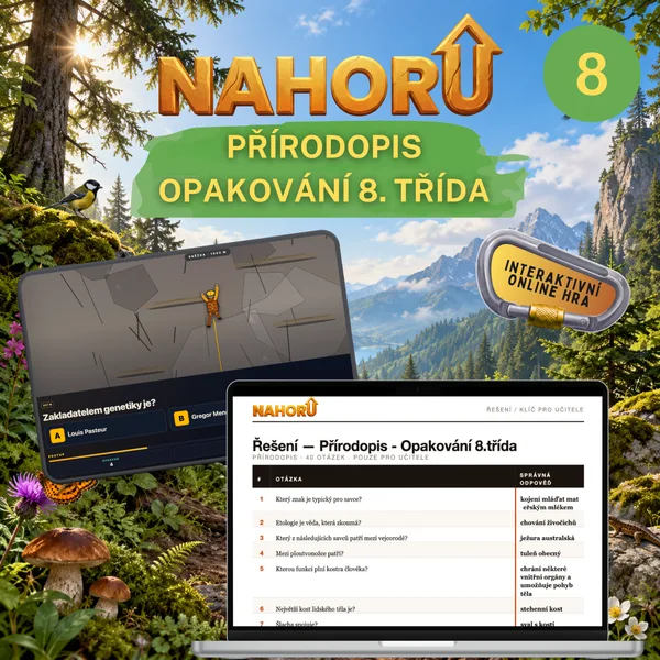 Přírodopis - opakování 8. ročníku