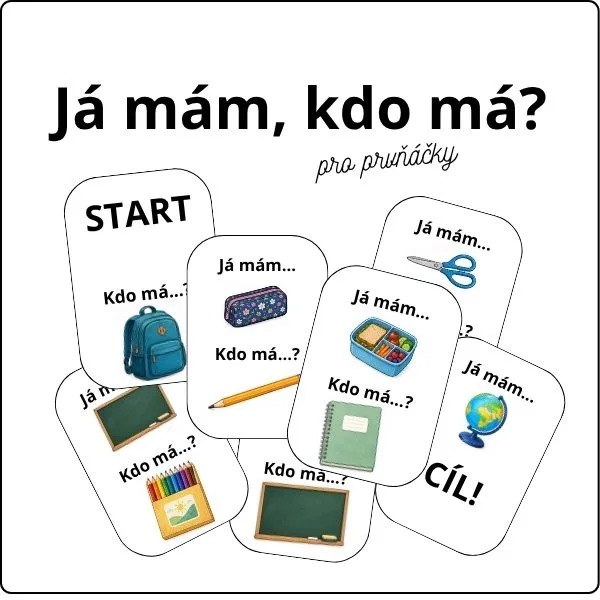 Já mám, kdo má? ŠKOLNÍ POTŘEBY