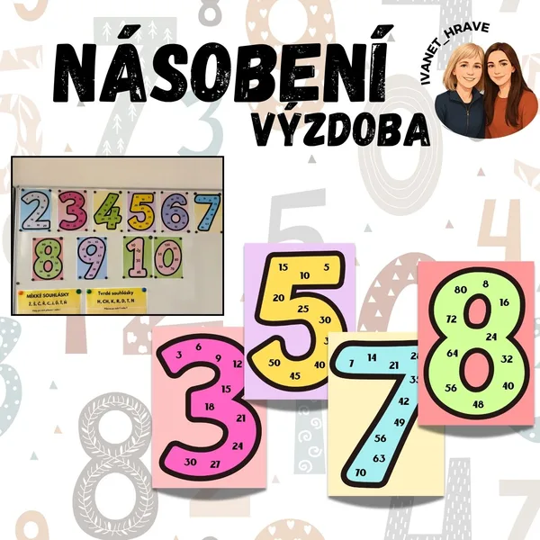Násobení výzdoba