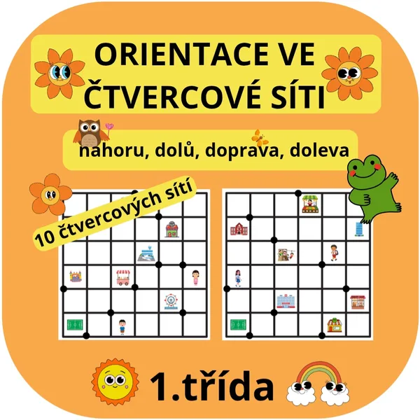 Orientace ve čtvercové síti
