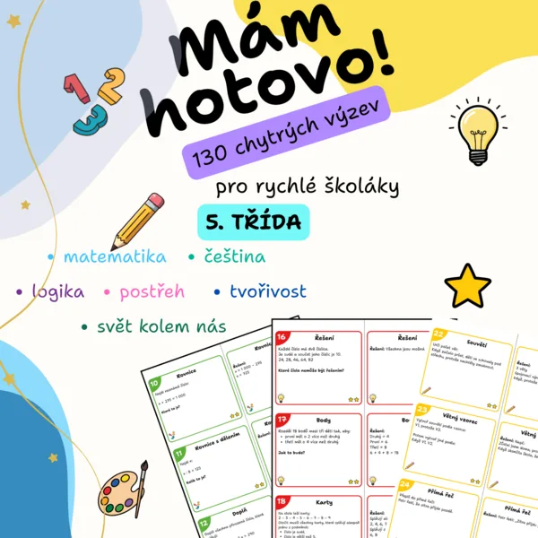 Mám hotovo!