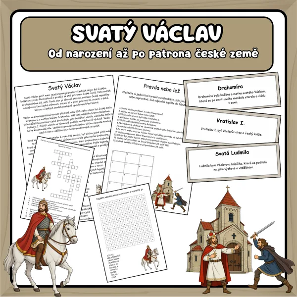 Svatý Václav - od narození až po patrona české země