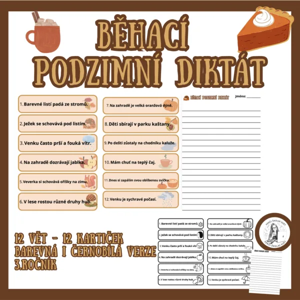 PODZIMNÍ BĚHACÍ DIKTÁT