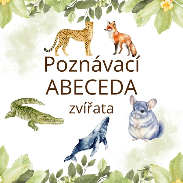 Poznávací abeceda - zvířata