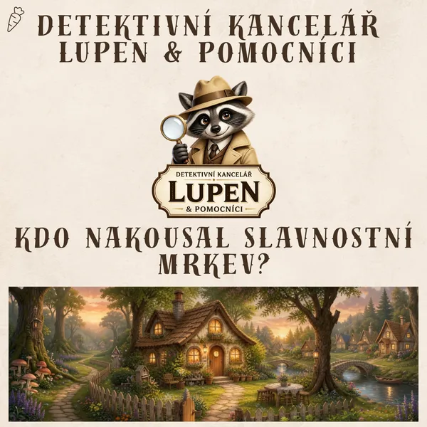 Detektivní kancelář Lupen a pomocníci - Kdo nakousal slavnostní mrkev? - případ 004