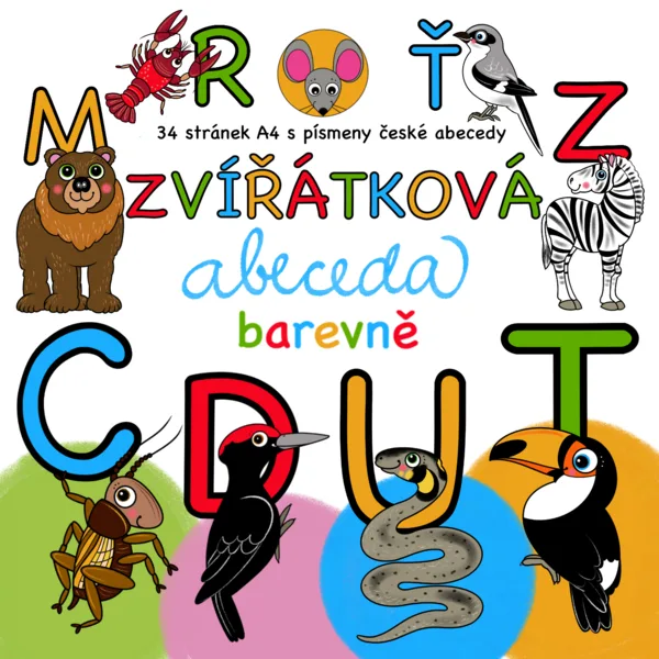 ZVÍŘÁTKOVÁ ABECEDA - barevně