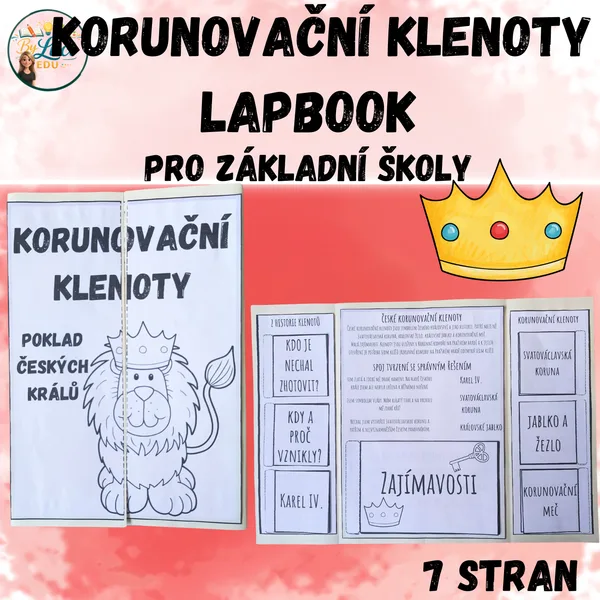 Korunovační klenoty - lapbook