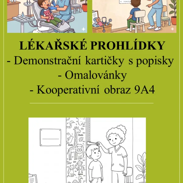 Lidské tělo + lékařské prohlídky