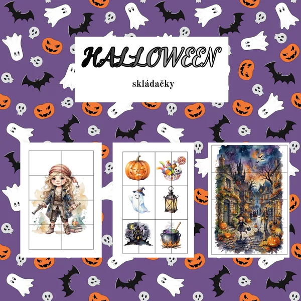 Skládačky HALLOWEEN