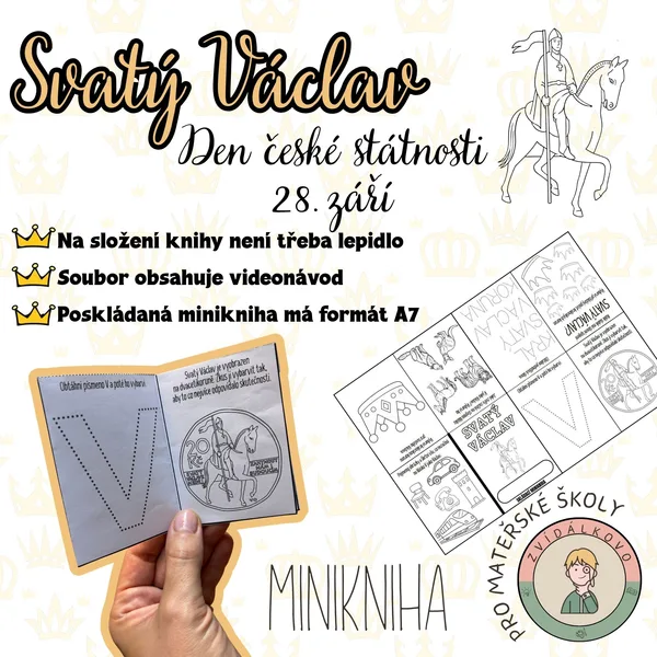 Svatý Václav - Den české státnosti - minikniha