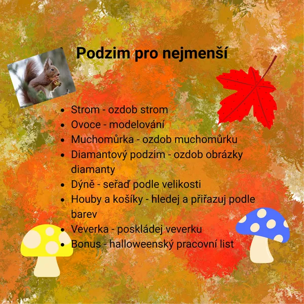 Podzim pro nejmenší