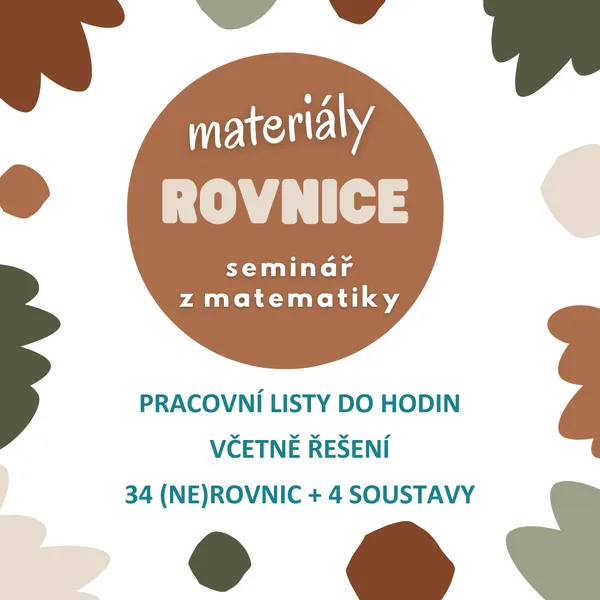 Rovnice na matematický seminář