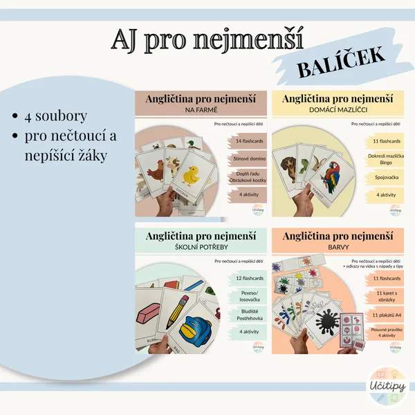 AJ pro nejmenší - BALÍČEK