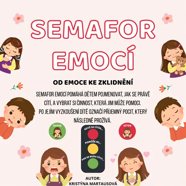 Semafor emocí - Jak se cítím a co mi pomůže? 🚦💛