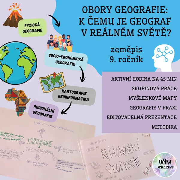 Obory geografie: k čemu je geograf v reálném světě?