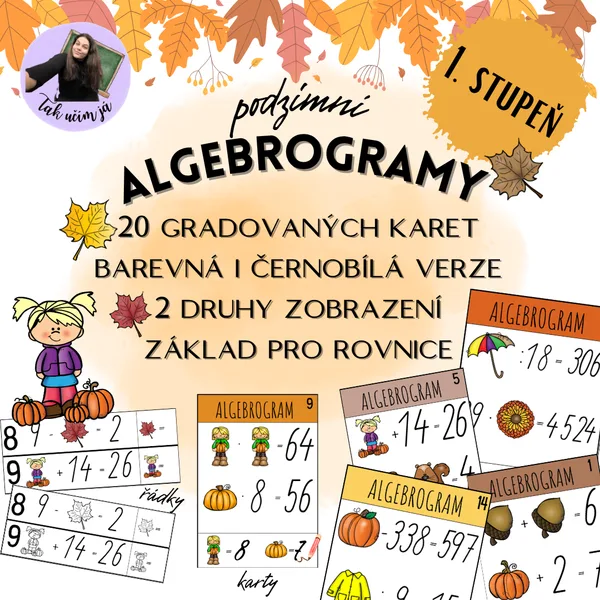 Podzimní algebrogramy