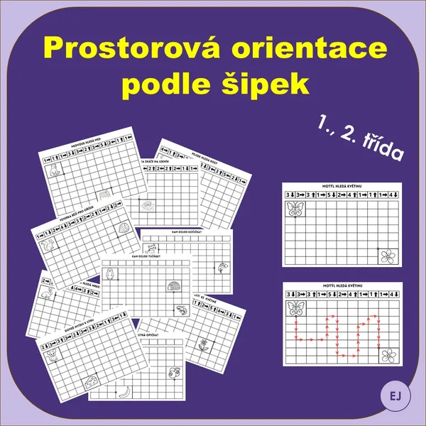 Orientace v prostoru podle šipek