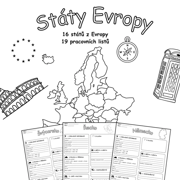 Státy Evropy