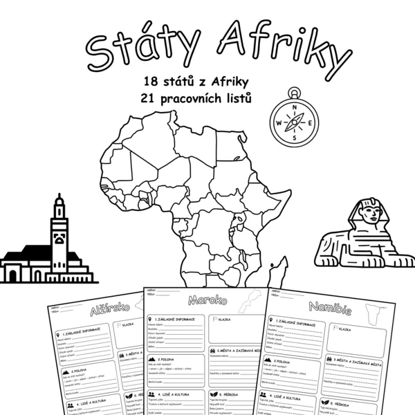 Státy Afriky