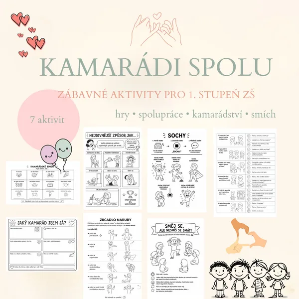 Kamarádi spolu – zábavné aktivity pro třídu