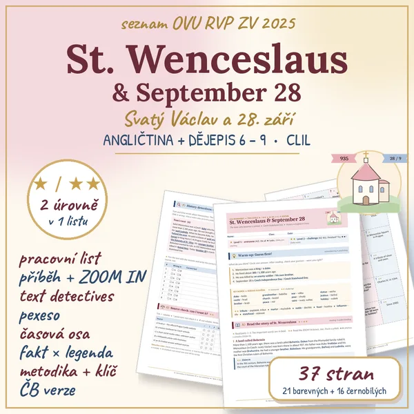 Saint Wenceslaus - Sv. Václav a 28. září