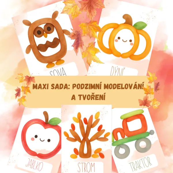MAXI SADA: Podzimní modelování a tvoření