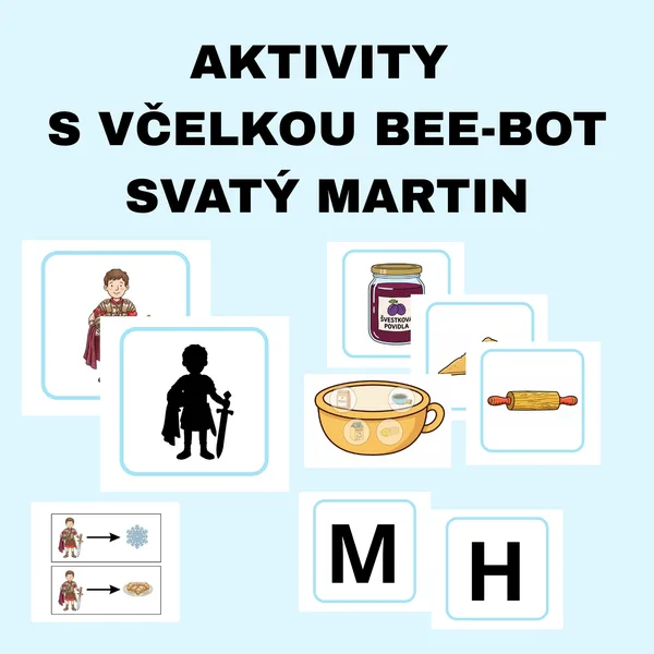 Aktivity s včelkou bee-bot Svatý Martin