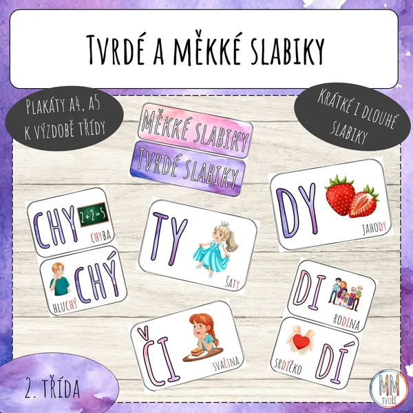 Tvrdé a měkké slabiky