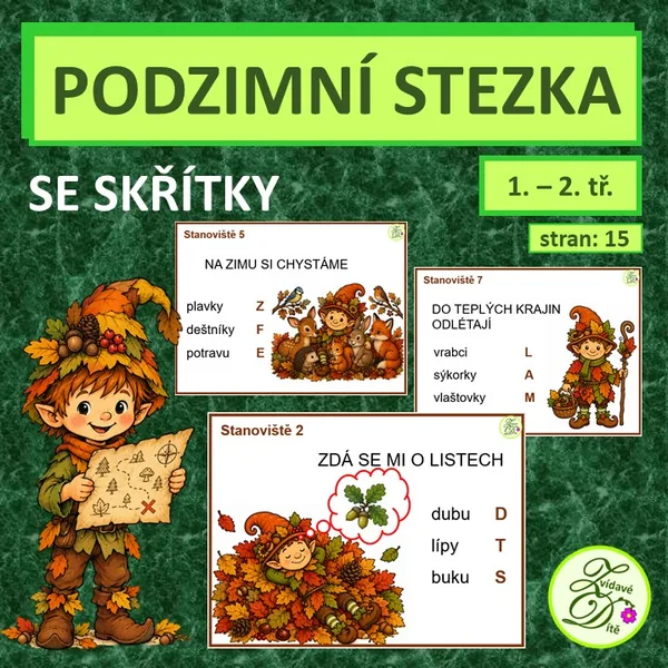 Podzimní stezka se skřítky