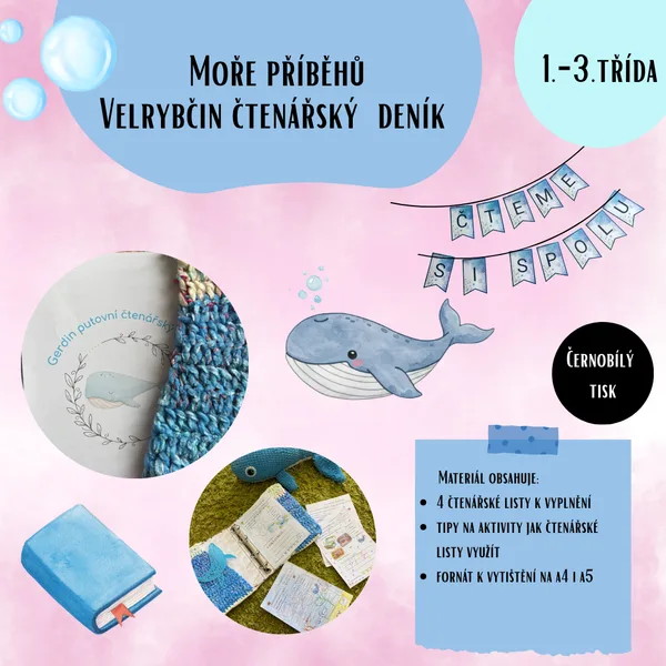 Moře příběhů: Velrybčin čtenářský deník